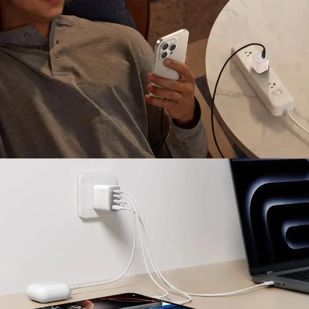 ANKER WALL CHARGER MULTI USB C CHARGERS OUTLET PHONE POWER PLUG 70W 30W 2 PACK